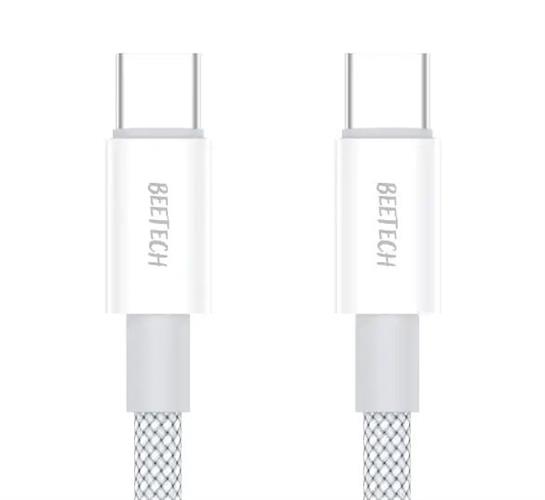 כבל שזור PD Type-C באורך 2 מטר מבית BeeTech