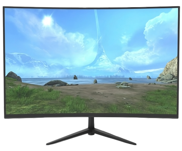 מסך גיימינג קעור Solid J239GCW8 23.8 FHD VA 180HZ 5MS DP HDMI