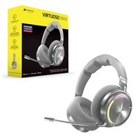 אוזניות קשת אלחוטיות לגיימינג Corsair VIRTUOSO MAX Wireles צבע כסף
