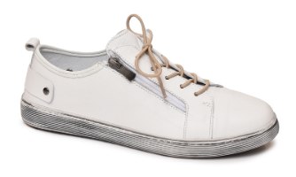 נעלי עור נוחות עם שרוך לנשים דגם - TIS01-385N