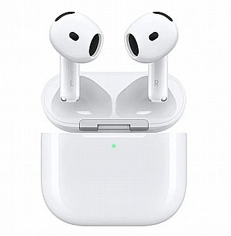 אוזניות איירפודס Apple AirPods 4 ANC אפל - אחריות גטסל 24 חודשים