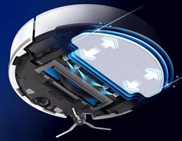 שואב רובוטי Hobot Legee Q10 Pro עם זיהוי שטיחים והתאמת עוצמת ניקוי