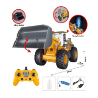 דחפור עם שלט - BULLDOZER 1:18 708645