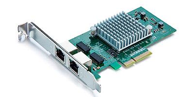 10Gtek 1Gbit 2-ports (Intel I350AM2) PCI-Ex4 Network Card