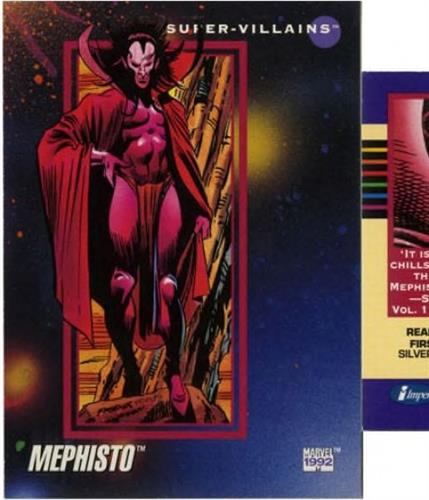 קלף בודד מארוול marvel - mephisto - Universe Series 3 - 118
