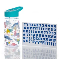 בקבוק בנים עם שם 480 מ"ל