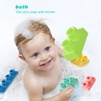 משחק הרכבה לגו רך פלסטיק - BLOCKS