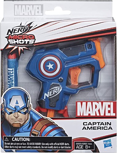 רובה מיקרו NERF Microshots Marvel Captain America