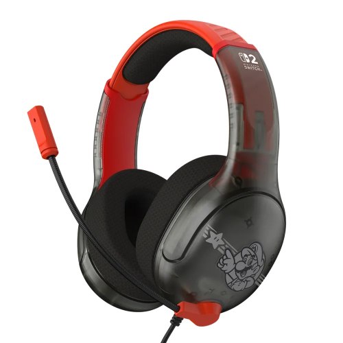 אוזניות קשת לגיימינג Turtle Beach Airlite Fit במהדורת Mario Star ל־Nintendo Switch 2
