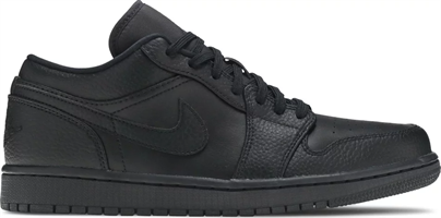 Air Jordan 1 Low Triple Black