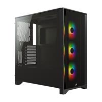 מארז מחשב Corsair iCUE 4000X RGB TG Black
