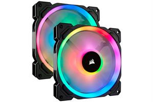 Corsair LL140 RGB 140mm Dual Light Loop RGB LED PWM Fan - 2