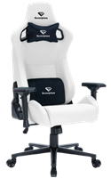 צילום חזיתי של כיסא מחשב Scorpius DeluxPro עם משענת גבוהה