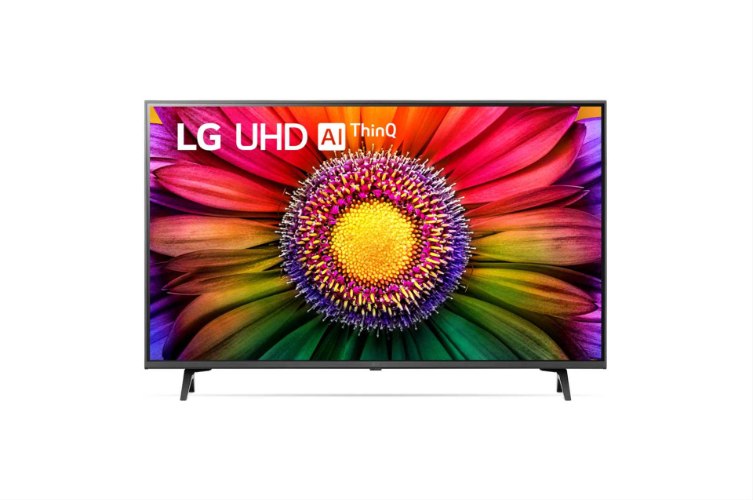 טלוויזיה חכמה 55 אינץ' ברזולוציית 4K LG UHD דגם: 55UR80006LJ