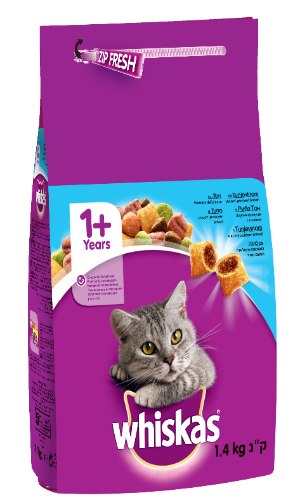 ויסקס מזון לחתול טונה 1.4 ק"ג - WHISKAS TUNA 1.4 KG