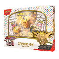 Pokemon TCG: Scarlet & Violet 151 Zapdos ex Collection Box Set קלפי פוקימון מקוריים מארז זאפדוס 151