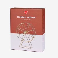 מעמד תכשיטים גבוה גלגל ענק Golden Wheel - מארז לא מושלם