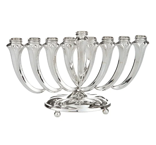 חנוכיה שופר קטן כסף טהור