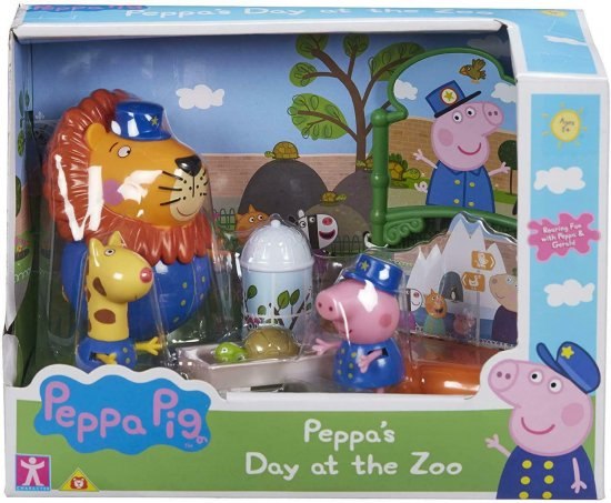 יום בגן החיות peppa pig