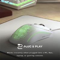 Glorious Model O 2 White Wired 59g