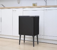 פח אשפה ממתכת על רגליים Mira MB36L – עמיד ונוח לשימוש
