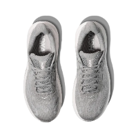 HOKA CLIFTON 10 WIDE  נעלי ספורט גברים הוקה קליפטון 10 רחבות בצבע אפור כוכב/אפור