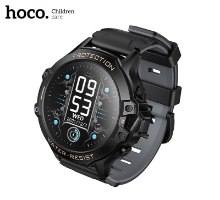 שעון חכם לילדים HOCO Y107 – סוללה חזקה ותמיכה מלאה באייפון ואנדרואיד.