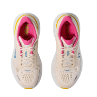 HOKA BONDI WIDE 9 נעלי ספורט לנשים בונדי 9 רחבות בצבע אלבסטר/ליבנה