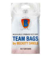 Resealable Team Bags Standard Size 100pcs סליבים שקופים לאטימה חוזרת- מארז 100 יחידות