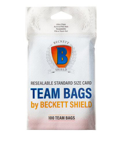 Resealable Team Bags Standard Size 100pcs סליבים שקופים לאטימה חוזרת- מארז 100 יחידות