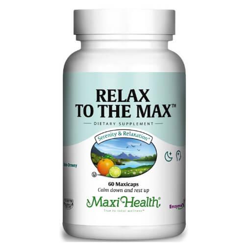 -- רילקס טו דה מקס -- 120 כמוסות  Maxi-Health
