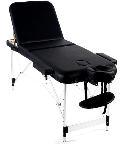 מיטת עיסוי מאלומיניום 3 חלקים מדיקס-קייר Medics Care MC-165 Pro בגודל 185×70 ס"מ