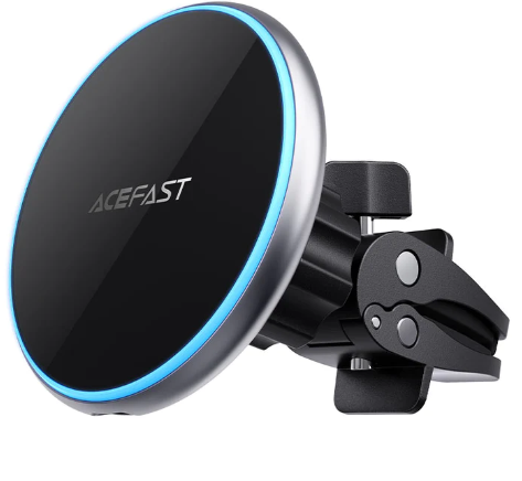 Fast Wireless Charger Car Mount Magnetic Holder D3 15W מטען לרכב ACEFAST