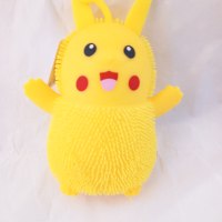 פוקימון - בובה  רכה אורות  פיקאצ’ו  צהוב גודל 20 ס''מ