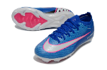 ללא גרב - נעלי כדורגל ילדים Nike Air Zoom Mercurial Superfly כחול