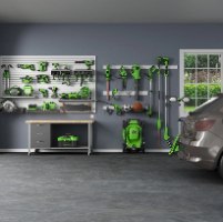 מסור שרשרת נטען להב OREGON באורך 25 ס"מ  (גוף בלבד) - GREENWORKS G24CS25 24V