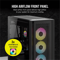 מארז מחשב Corsair iCUE 5000D RGB Airflow