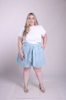 מכנסיי שורט שייה תכלת