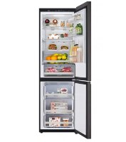 מקרר מקפיא תחתון 344 ליטר LG GR-B374BG עם התקן שבת מובנה - גימור זכוכית שחורה