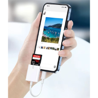 מתאם קורא כרטיסי  OTG Type-C Card Reader USB Flash Drive SD for iPHONE/Android