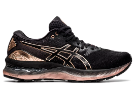 ASICS | אסיקס - ASICS GEL NIMBUS 23 PLATINUM | אסיקס נימבוס 23 פלטינום | שחור רוז / נחושת | נשים