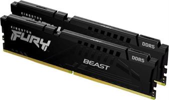 ז. לנייח KINGSTON FURY BEAST 32GB 2X16GB 6000MHZ CL30 EXPO/XMP