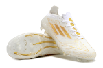 ללא גרב - נעלי כדורגל SG X SPEEDPORTAL.1 ADIDAS לבן זהב