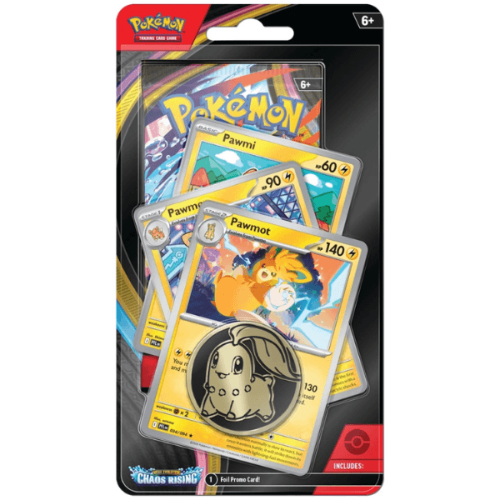 Pokemon TCG:Mega Evolution 04 Checklane Blister Pawmot קלפי בליסטר מגה אבולושן
