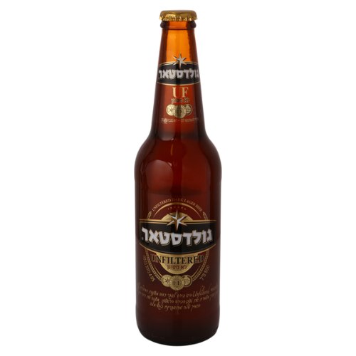 בירה גולדסטאר לא מסונן  בק' חוזר, 500 מ"ל