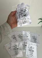 30 שקיות בד סאטן ריקות לסוכריות-לבת מצווה-כסף. ניתן להגדיל כמות