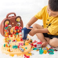ערכת הברגה וקדיחה מונטוסורית לילדים