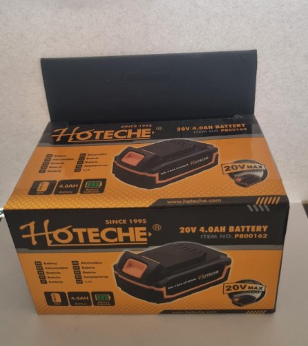 סוללת ליתיום 4.0AH 20V מבית HOTECHE