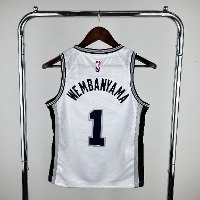 גופיית ילדים NBA סן אנטוניו ספרס Association Edition - ויקטור וומבניאמה 25/26