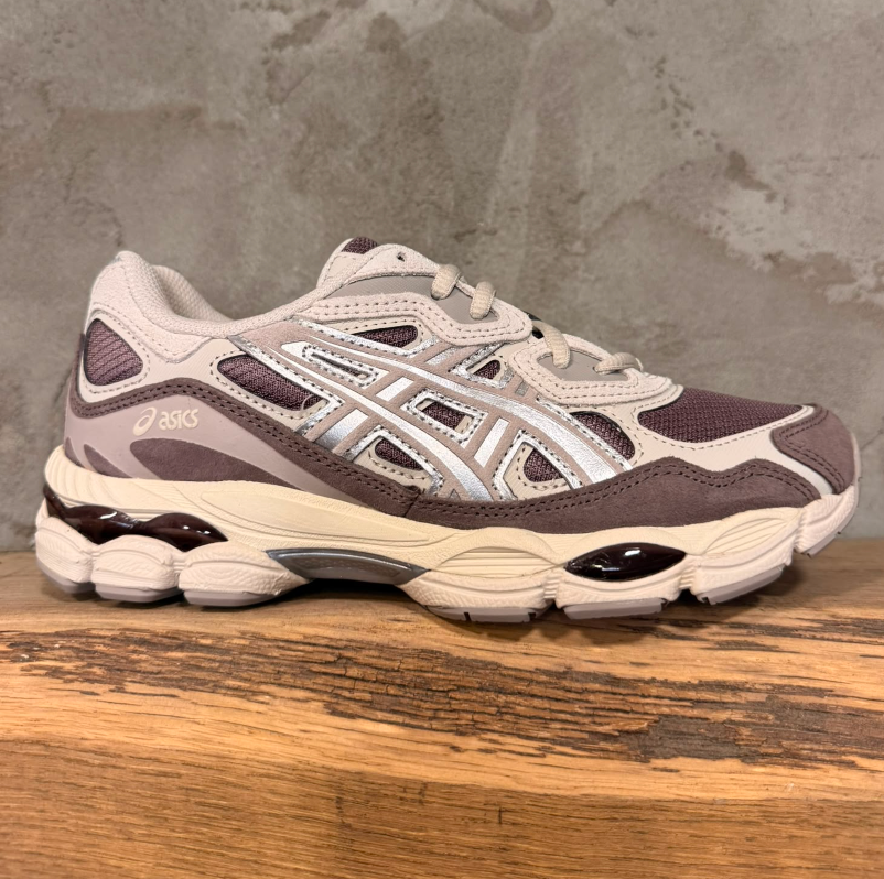 Asics Gel Nyc Unisex Cocoa Powder Pure Silver סניקרס אסיקס יוניסקס